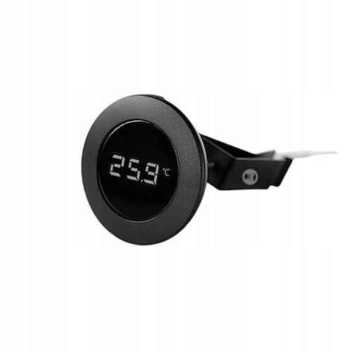 مقياس حرارة رقمي تايمور أسود