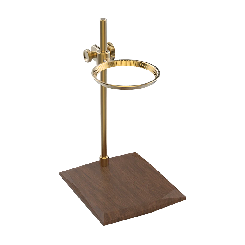 MUSE Pour Over Stand Brass طقم التقطير النحاسي