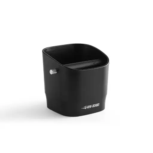 [GB5960B] Knock Box Black - حاوية قهوة مربع
