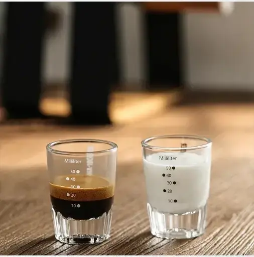 Round Shot Glass 50ml - كوب الاسبريسو