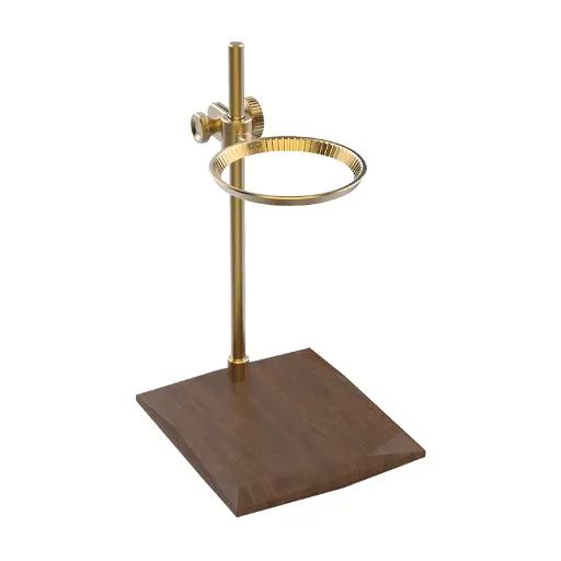 [70TDS002AA007] MUSE Pour Over Stand Brass طقم التقطير النحاسي
