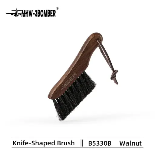 [B5330B] Knife Brush brown فرشاة تنظيف