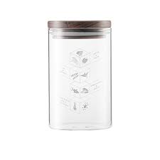 [GC5378S] Glass Sealed Canister 500ml حافظة قهوة